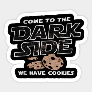 Dark Side of cookies Sticker